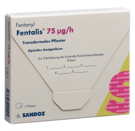 FENTALIS patch mat 75 mcg/h sach 5 pce
