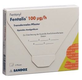 FENTALIS patch mat 100 mcg/h sach 5 pce