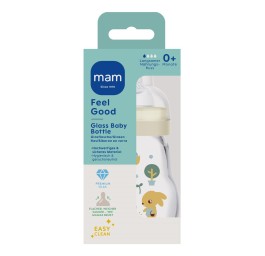 MAM Feel Good biberon en verre 170ml 0+m Unisex