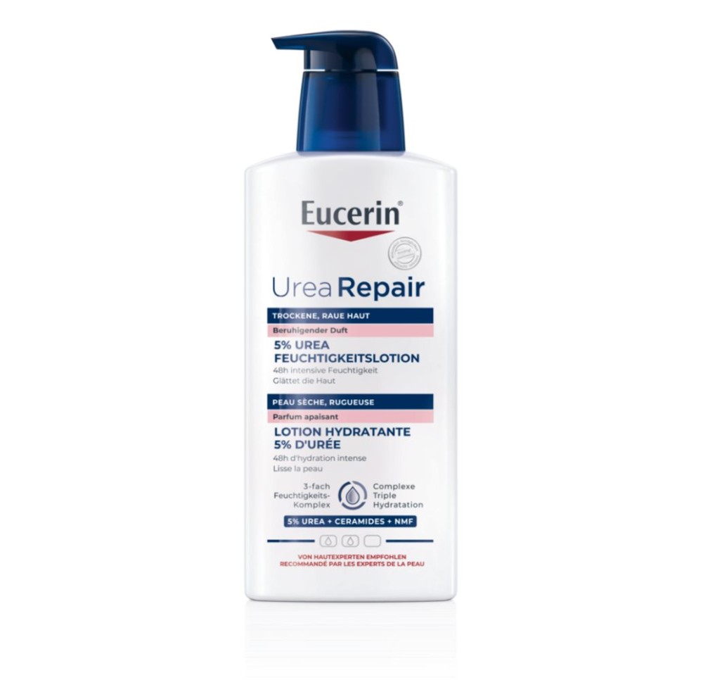 EUCERIN UreaRepair lot 5 % urée parfumée 400 ml