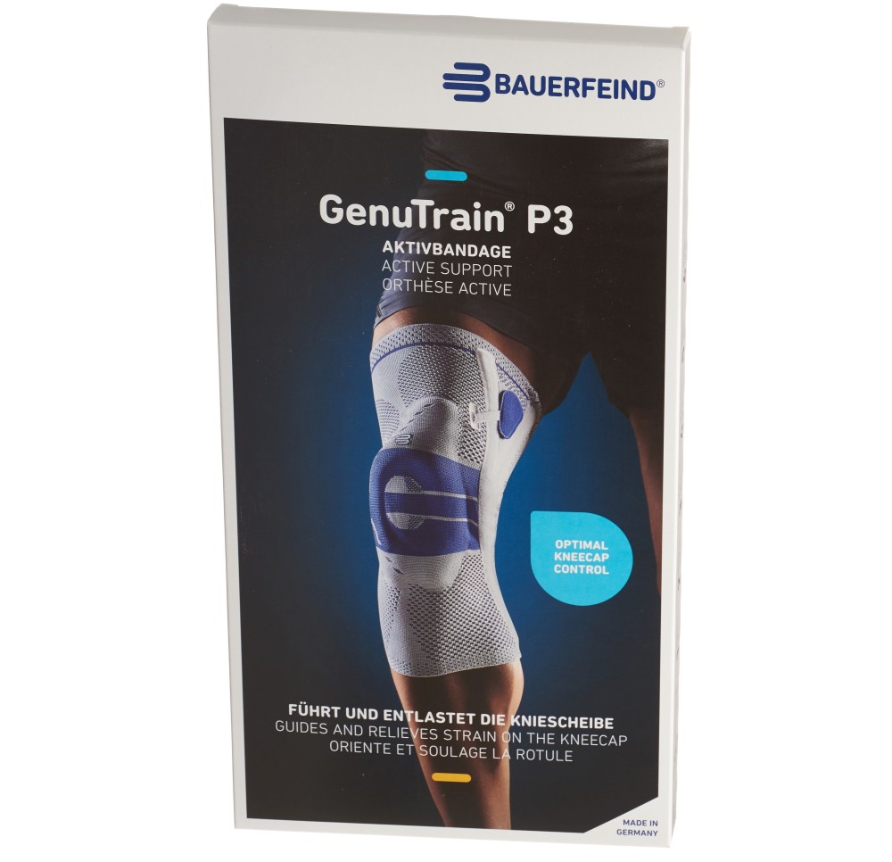 BAUERFEIND GenuTrain P3 orth act Gr5 dr tit
