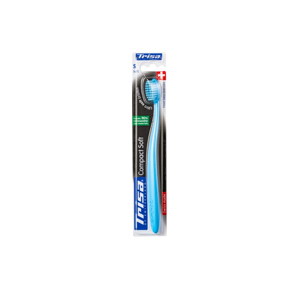 TRISA brosse à dents Compact Soft soft