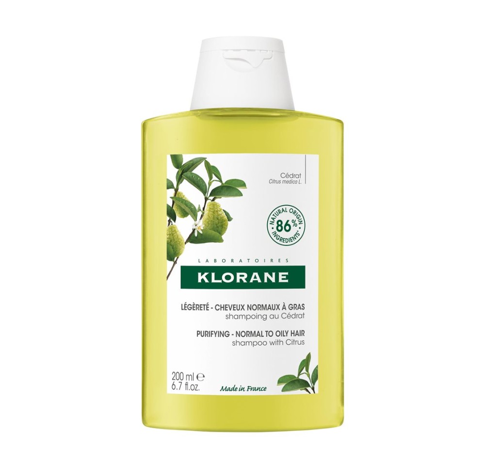 KLORANE Cédrat shampooing fl 200 ml