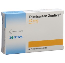 TELMISARTAN Zentiva cpr 40 mg 30 pce