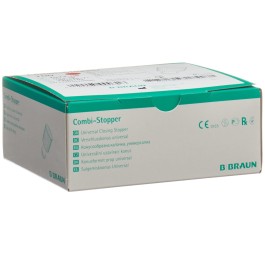 B. BRAUN combi cône obturat rou luer lock 100 pce