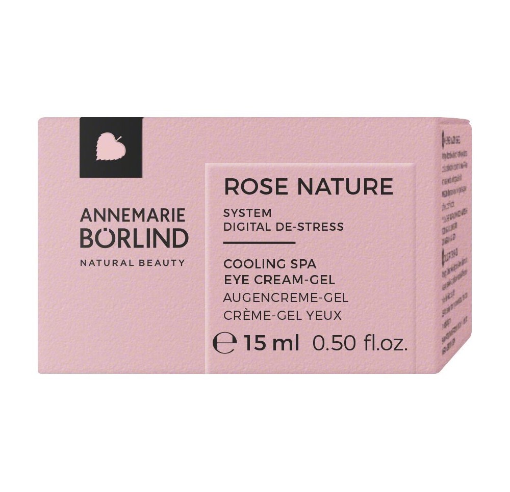 BÖRLIND ROSE NATURE Cooling Spa Eye Cr Gel 15 ml