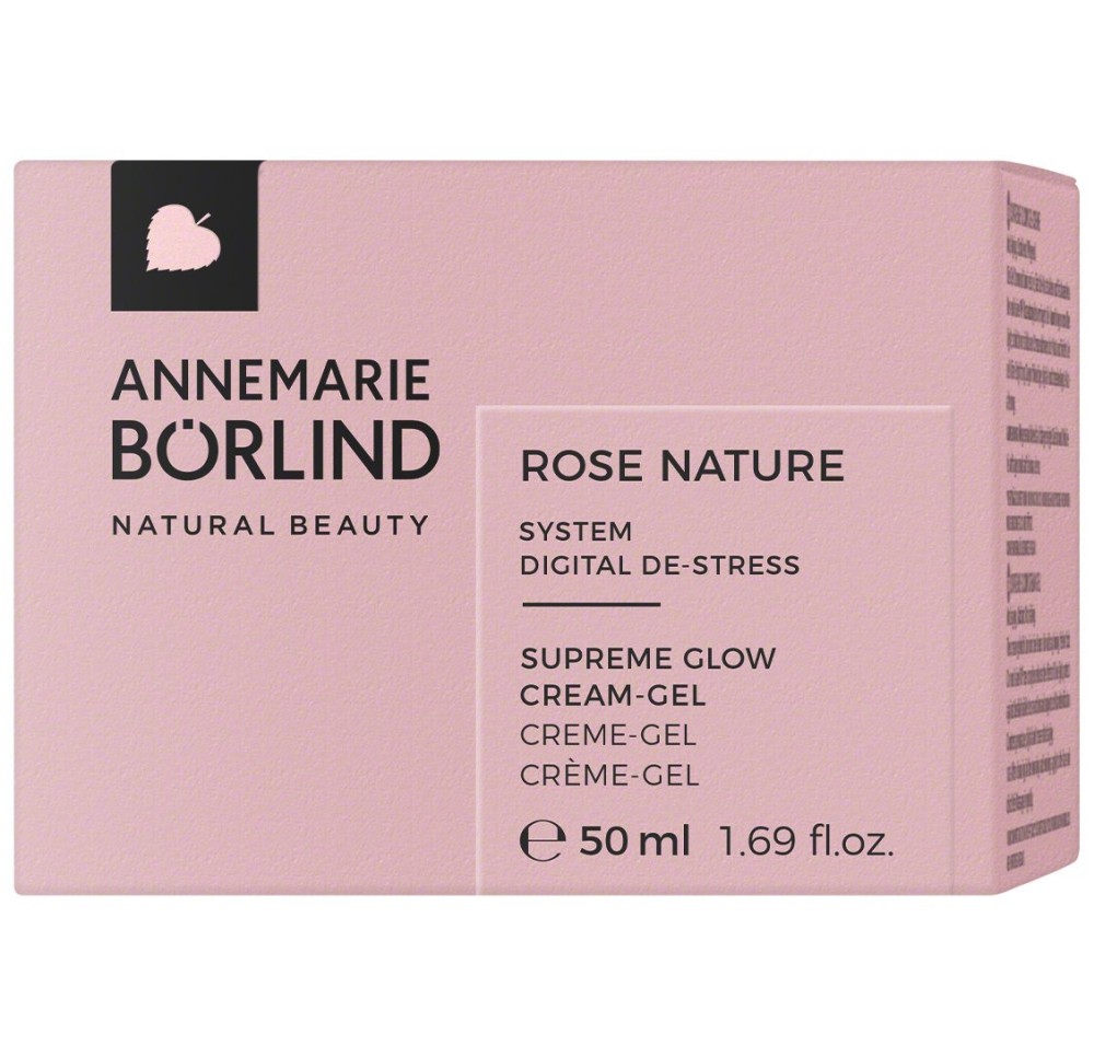 BÖRLIND ROSE NATURE Supreme Glow Cream Gel 50 ml