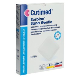 CUTIMED Sorbion Sana Gentle 12x12cm 10 pce