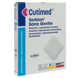 CUTIMED Sorbion Sana Gentle 22x22cm 10 pce