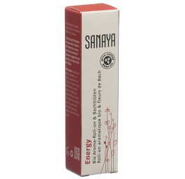 SANAYA aroma&fl Bach roll on Energy bio 10 ml