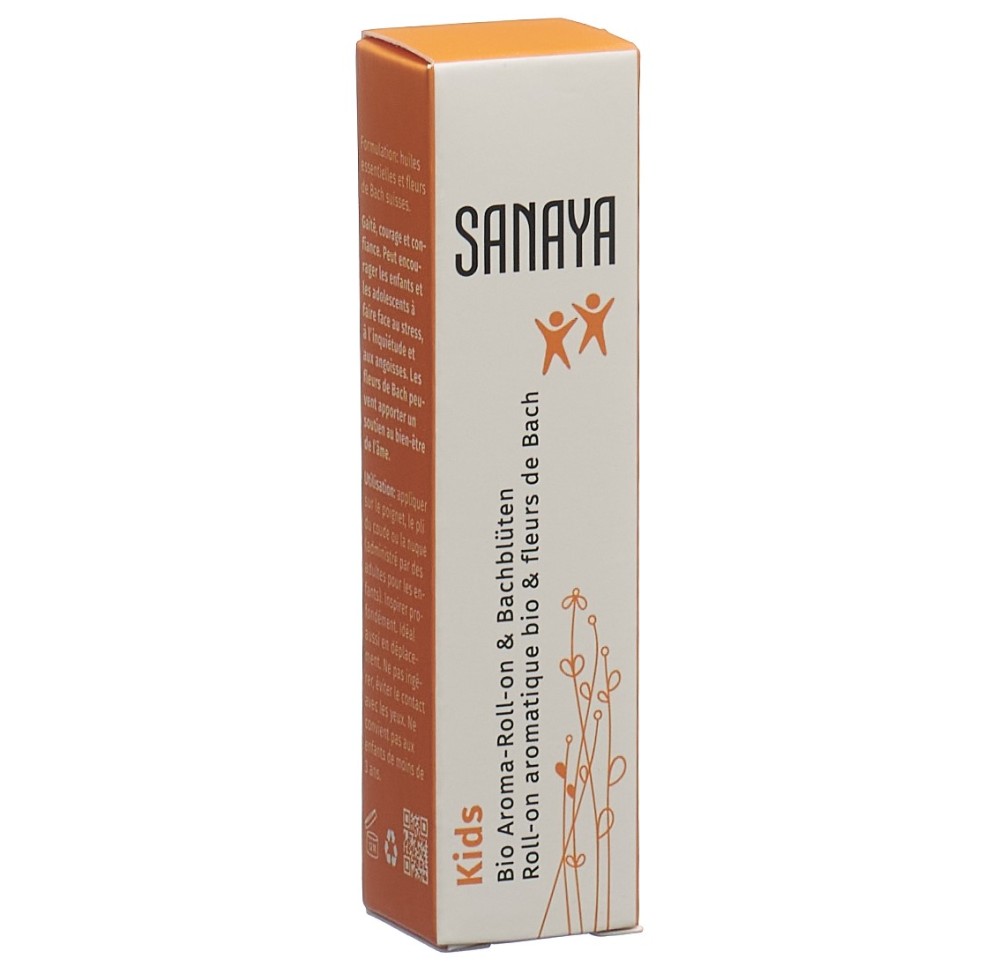 SANAYA aroma&fl Bach roll on Kids bio 10 ml SANAYA aroma&fl Bach roll on Kids bio 10 ml