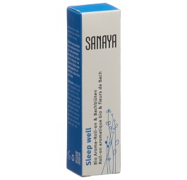 SANAYA aroma&fl Bach roll on Sleep Well bio 10 ml