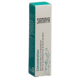 SANAYA aroma&fl Bach roll on Concentr bio 10 ml