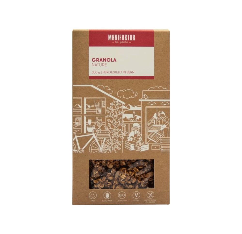 MANIFAKTUR Granola nature bio 350 g MANIFAKTUR Granola nature bio 350 g