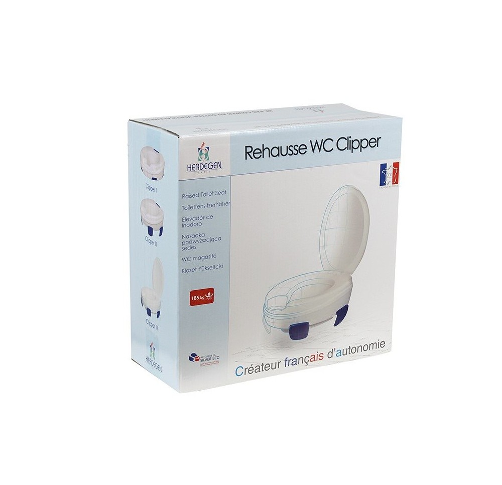 HERDEGEN surélévateur toilettes 11cm