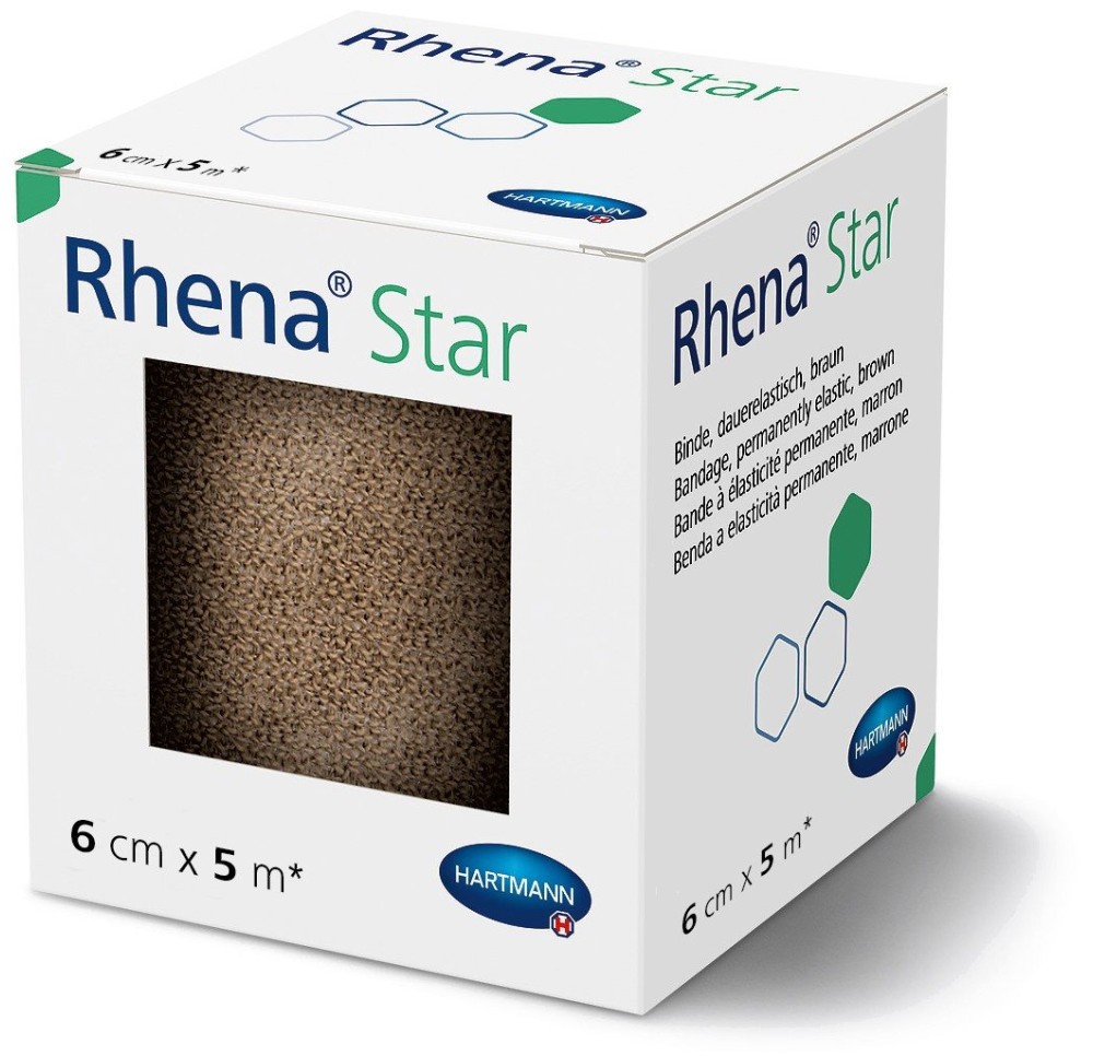 RHENA Star bande élastique 6cmx5m chair