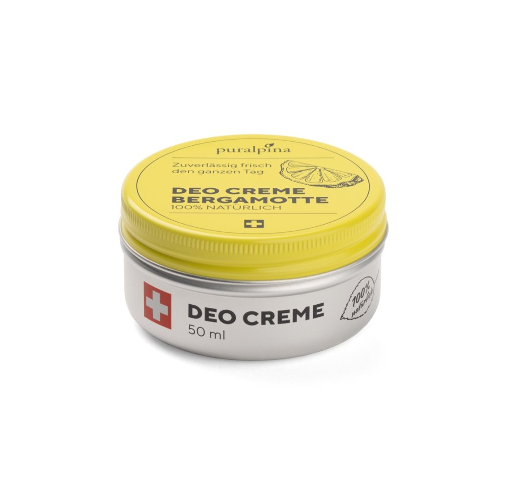 PURALPINA déo crème bergamote bte 50 ml PURALPINA déo crème bergamote bte 50 ml