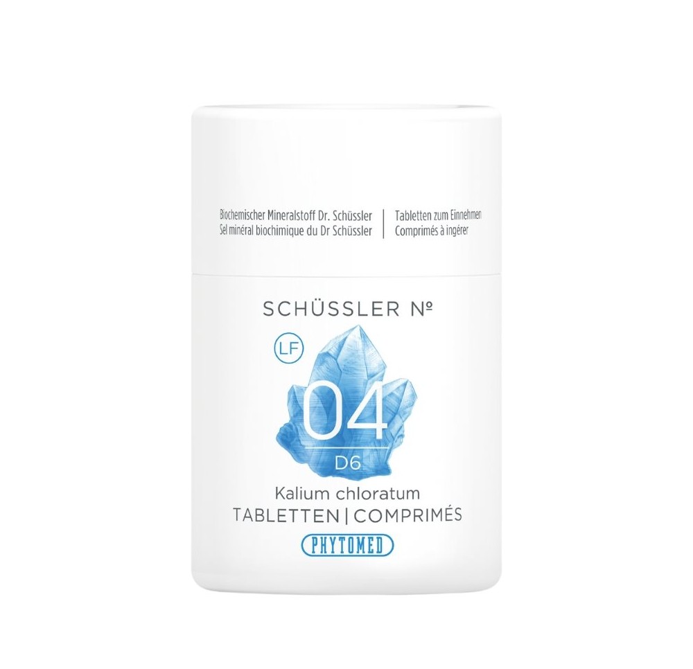 PHYTOMED SCHÜSSLER No4 cpr 6 D s lactose 100 g