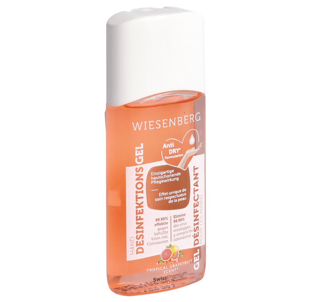 WIESENBERG Gel désinf mains Trop Grapefruit 50 ml