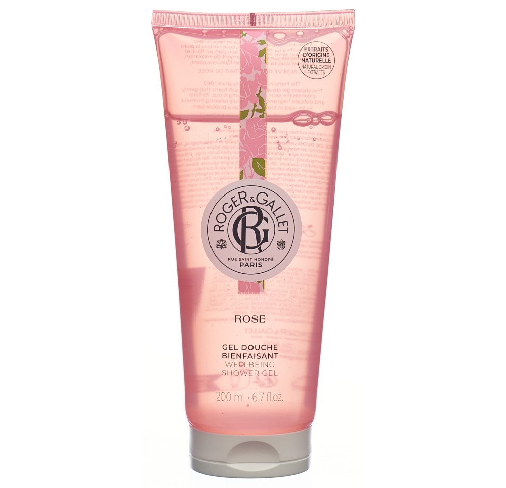 ROGER GALLET ROSE Gel Douche (re) 200 ml ROGER GALLET ROSE Gel Douche (re) 200 ml