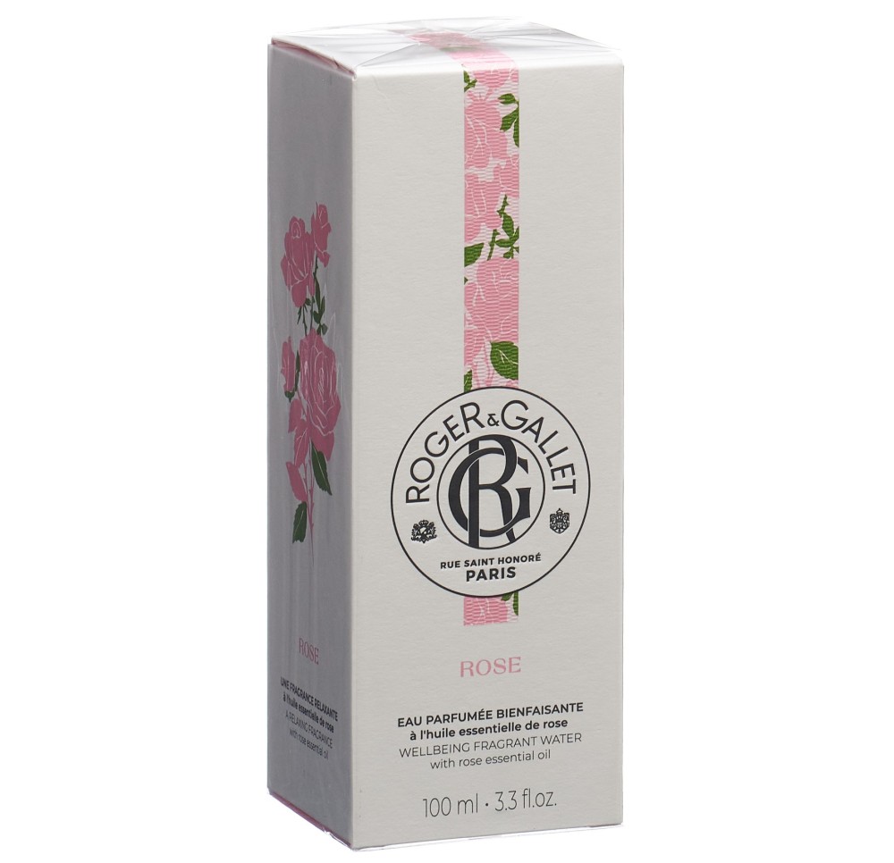 ROGER GALLET ROSE Eau Parfumée 100 ml
