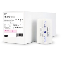 RHENA Ideal bande élastique 3cmx5m blanc 10 pce