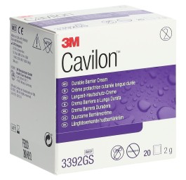 3M CAVILON Durable Barrier Cr impr (nouv) 20 x 2 g