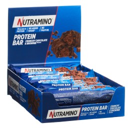 NUTRAMINO Proteinbar Chocolate Brownie 12 x 55 g