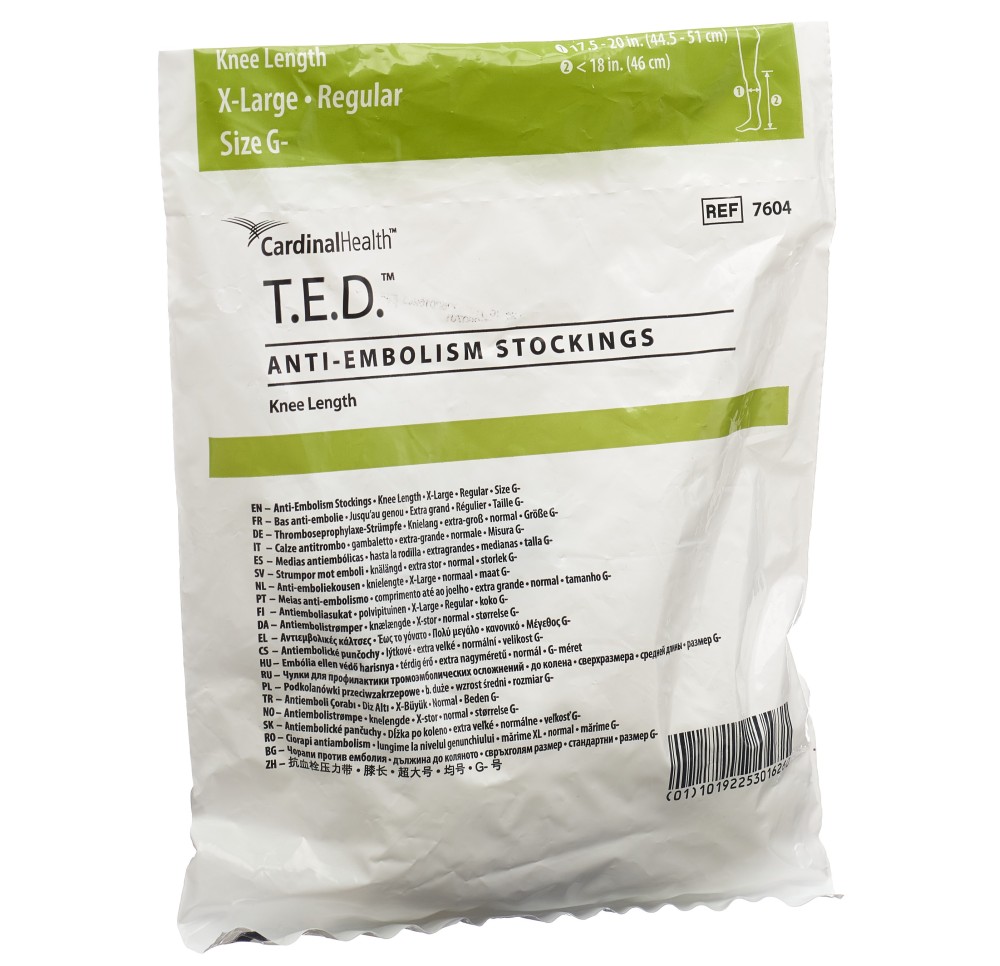 TED mi-bas XL normal 1 paire