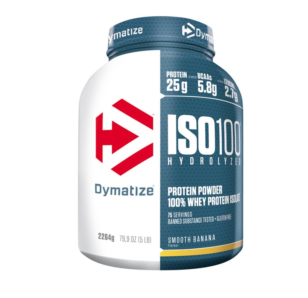 DYMATIZE Iso 100 Banana Smooth bte 2264 g