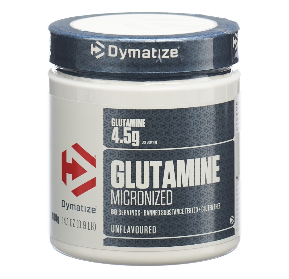 DYMATIZE Glutamine Micronized neutre bte 400 g DYMATIZE Glutamine Micronized neutre bte 400 g
