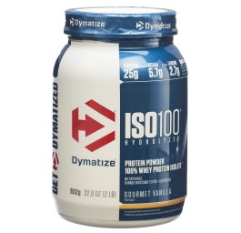DYMATIZE Iso 100 Gourmet Vanilla bte 932 g