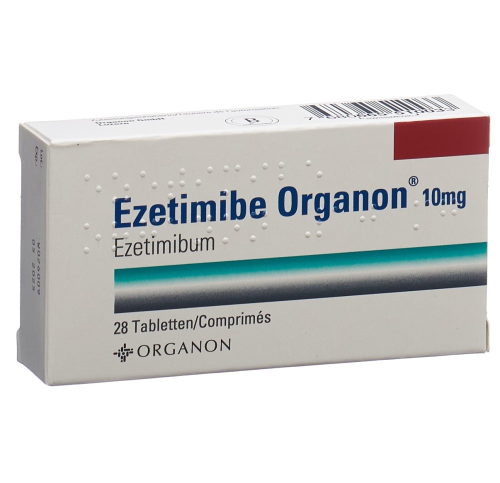 EZETIMIBE Organon cpr 10 mg 28 pce EZETIMIBE Organon cpr 10 mg 28 pce