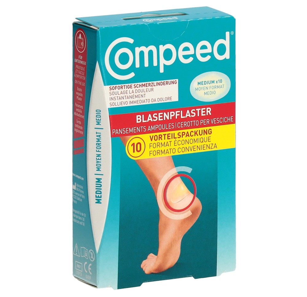 COMPEED pansement ampoules M 10 pce