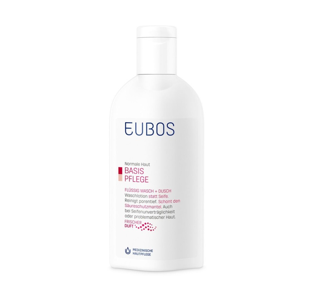 EUBOS savon liquide parfumé rose fl 200 ml
