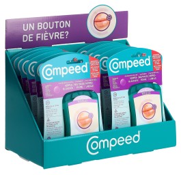 COMPEED patchs boutons fièvre display 12pce fr