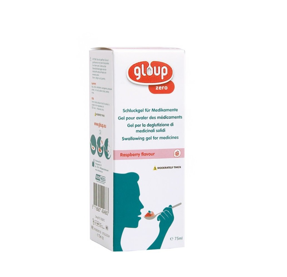 GLOUP gel pour avaler Zero framboise 75 ml GLOUP gel pour avaler Zero framboise 75 ml