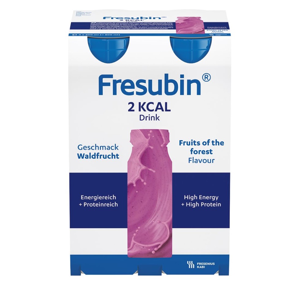 FRESUBIN 2 kcal DRINK fruits des bois 4 x 200 ml FRESUBIN 2 kcal DRINK fruits des bois 4 x 200 ml