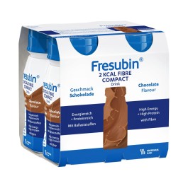 FRESUBIN 2 kcal Comp Fib DRINK choco 4 x 125 ml