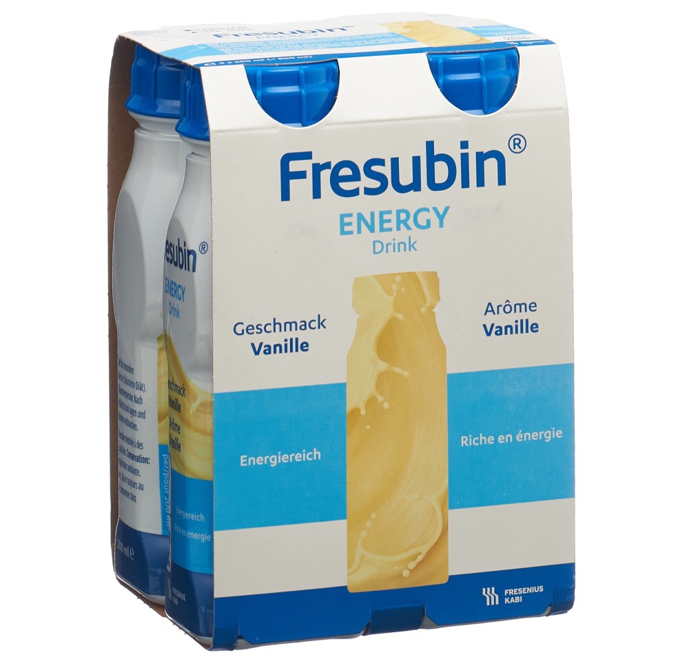 FRESUBIN Energy DRINK vanille 4 fl 200 ml FRESUBIN Energy DRINK vanille 4 fl 200 ml