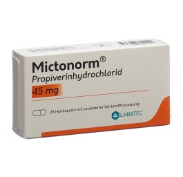 MICTONORM caps ret 45 mg 28 pce
