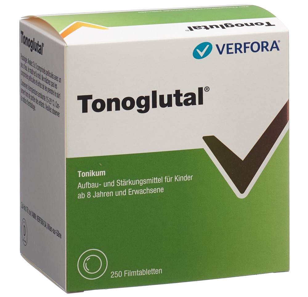 TONOGLUTAL cpr pell 250 pce TONOGLUTAL cpr pell 250 pce