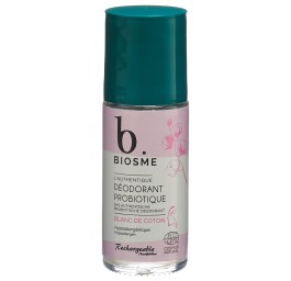 BIOSME déo probiotique roll-on Blanc coton 50 ml