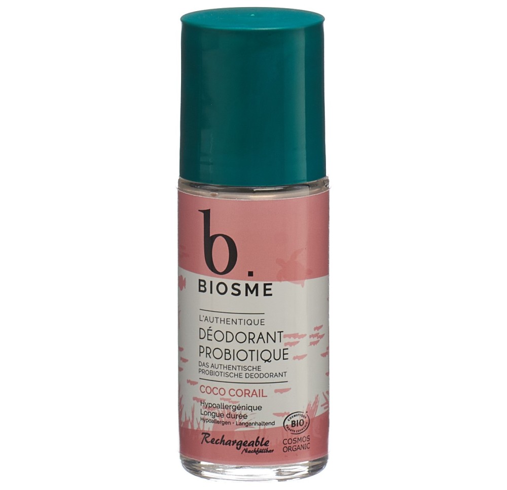 BIOSME déo probiotique roll on Coco corail 50 ml