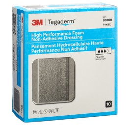 3M TEGADERM HP FOAM 5.1x5.1cm n adh 10 pce
