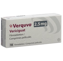 VERQUVO cpr pell 2.5 mg 14 pce