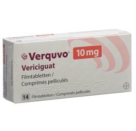 VERQUVO cpr pell 10 mg 14 pce