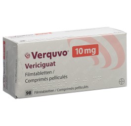 VERQUVO cpr pell 10 mg 98 pce