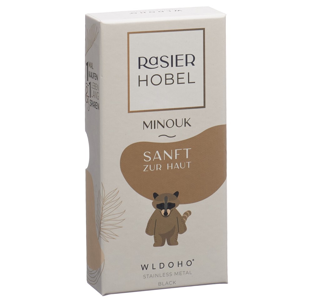 WLDOHO rasoir de sûreté Minouk noir