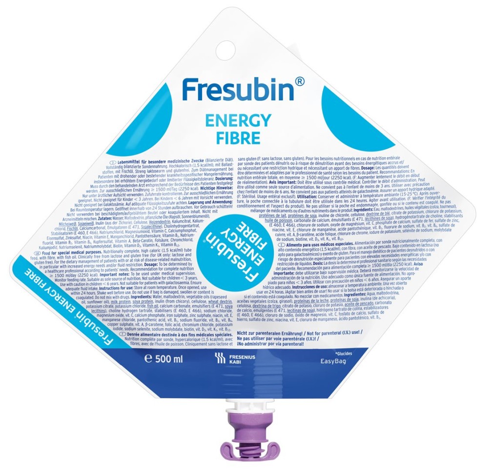 FRESUBIN Energy Fibre 15 EasyBag 500 ml